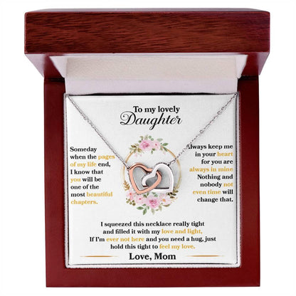 To My Lovely Daughter, Hold This Tight To Feel My Love - Gift Junction 