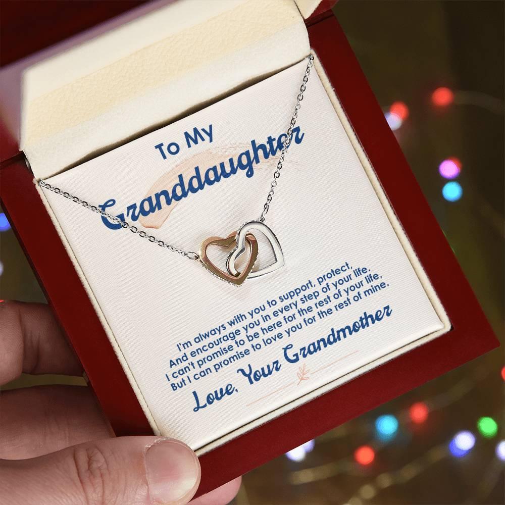 To My Granddaughter, I Love You For The Rest Of My Life - Gift Junction 