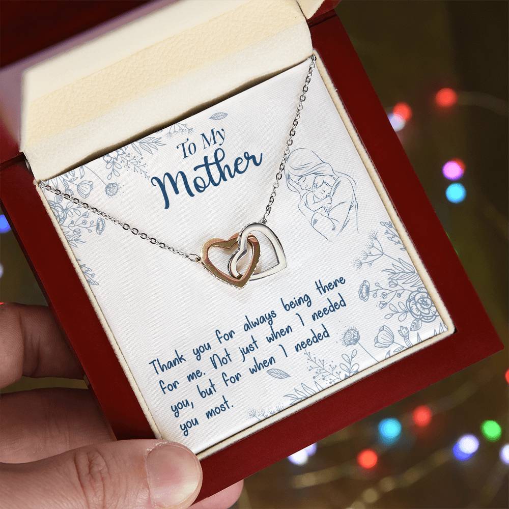 To My Mother, Thank You For Always Being There -  Gift Junction