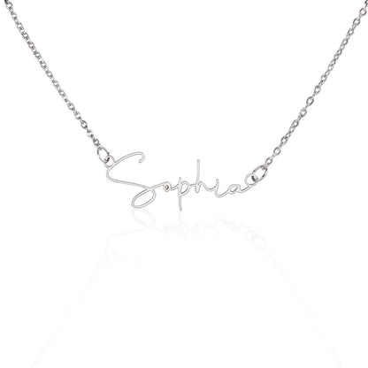 Customised Name Necklace To my Soulmate/Wife - Gift Junction 