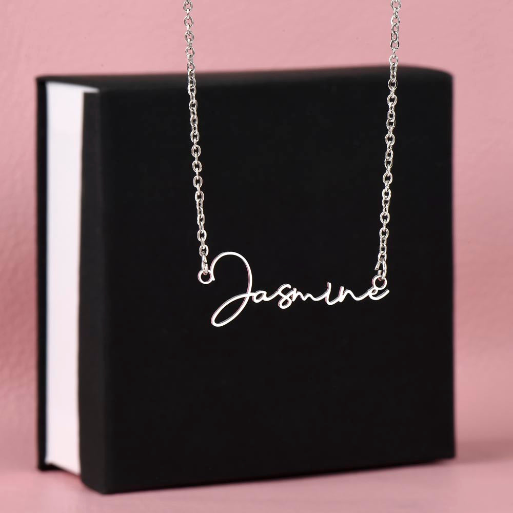 Customised Name Necklace To my Soulmate/Wife - Gift Junction 