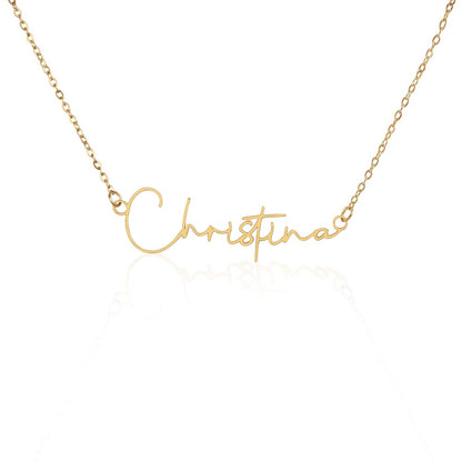 Customised Name Necklace To my Soulmate/Wife - Gift Junction 