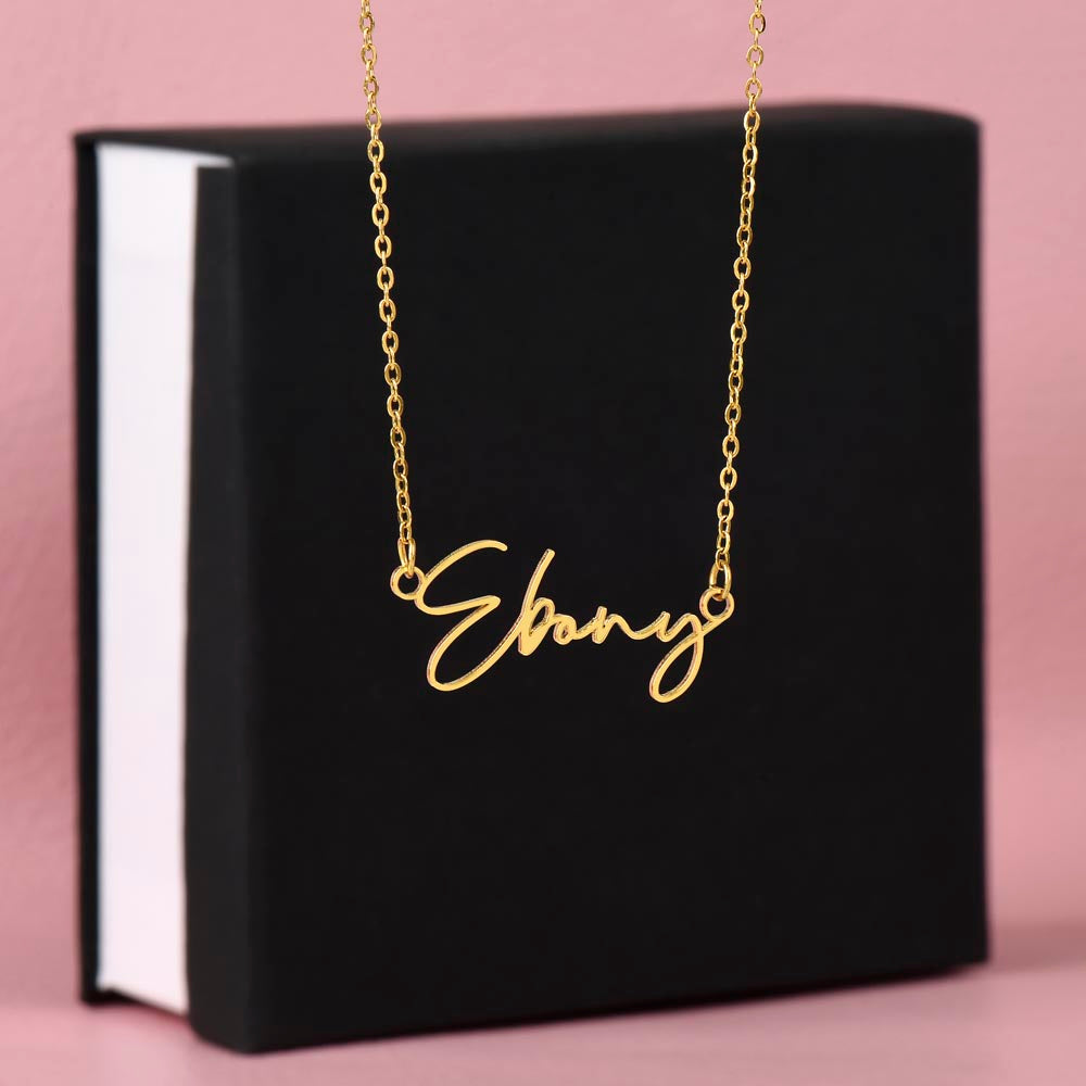 Customised Name Necklace To my Soulmate/Wife - Gift Junction 
