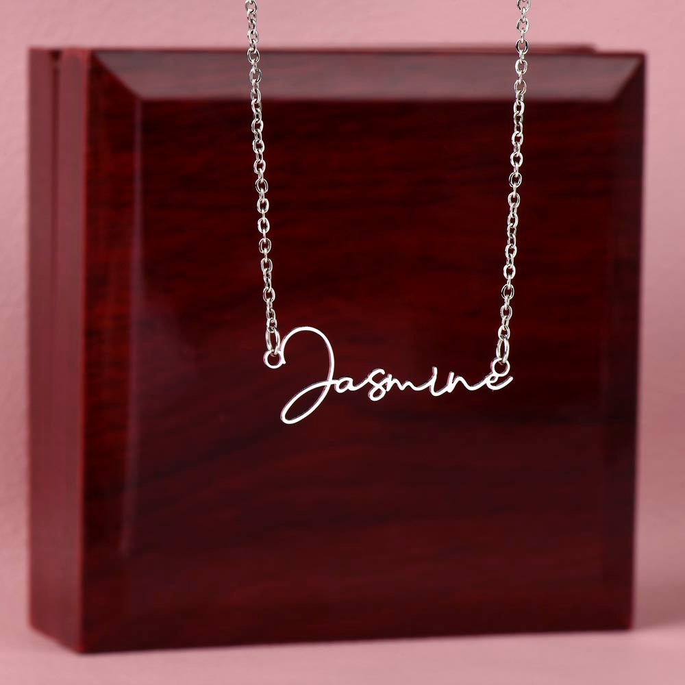 Customised Name Necklace To my Soulmate/Wife - Gift Junction 