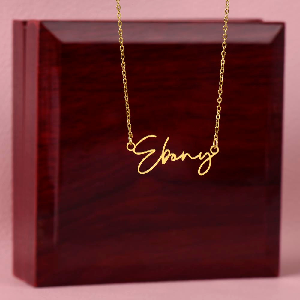 Customised Name Necklace To my Soulmate/Wife - Gift Junction 