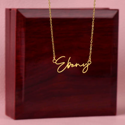 Customised Name Necklace To my Soulmate/Wife - Gift Junction 