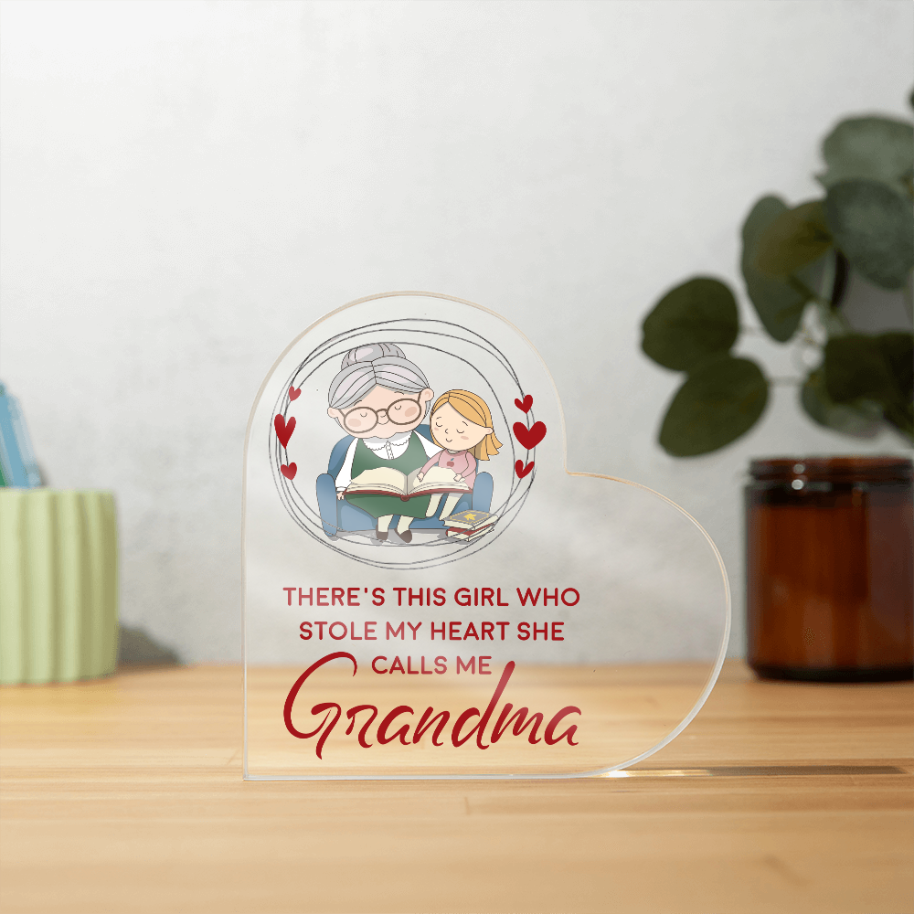 Custom Heart Acrylic Plaque – Premium Printed Gift for Loved Ones, Weddings, Birthdays & Anniversaries - Gift Junction 