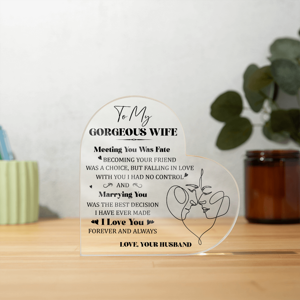 To my Gorgeous Wife, perfect Gift Idea - Gift Junction 