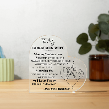 To my Gorgeous Wife, perfect Gift Idea - Gift Junction 