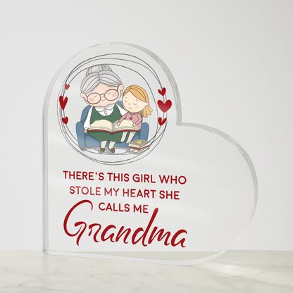 Custom Heart Acrylic Plaque – Premium Printed Gift for Loved Ones, Weddings, Birthdays & Anniversaries - Gift Junction 