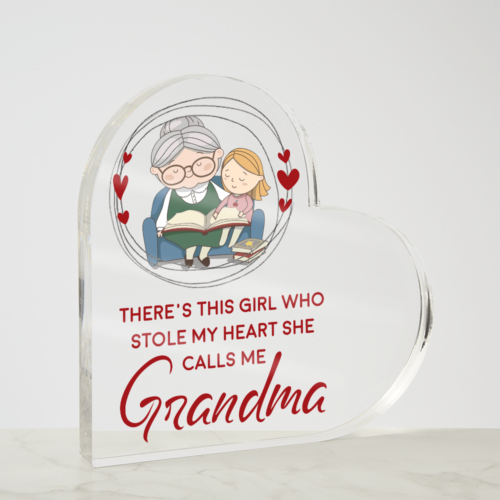 Custom Heart Acrylic Plaque – Premium Printed Gift for Loved Ones, Weddings, Birthdays & Anniversaries - Gift Junction 