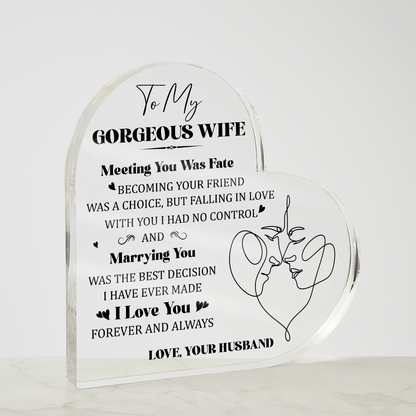 To my Gorgeous Wife, perfect Gift Idea - Gift Junction 