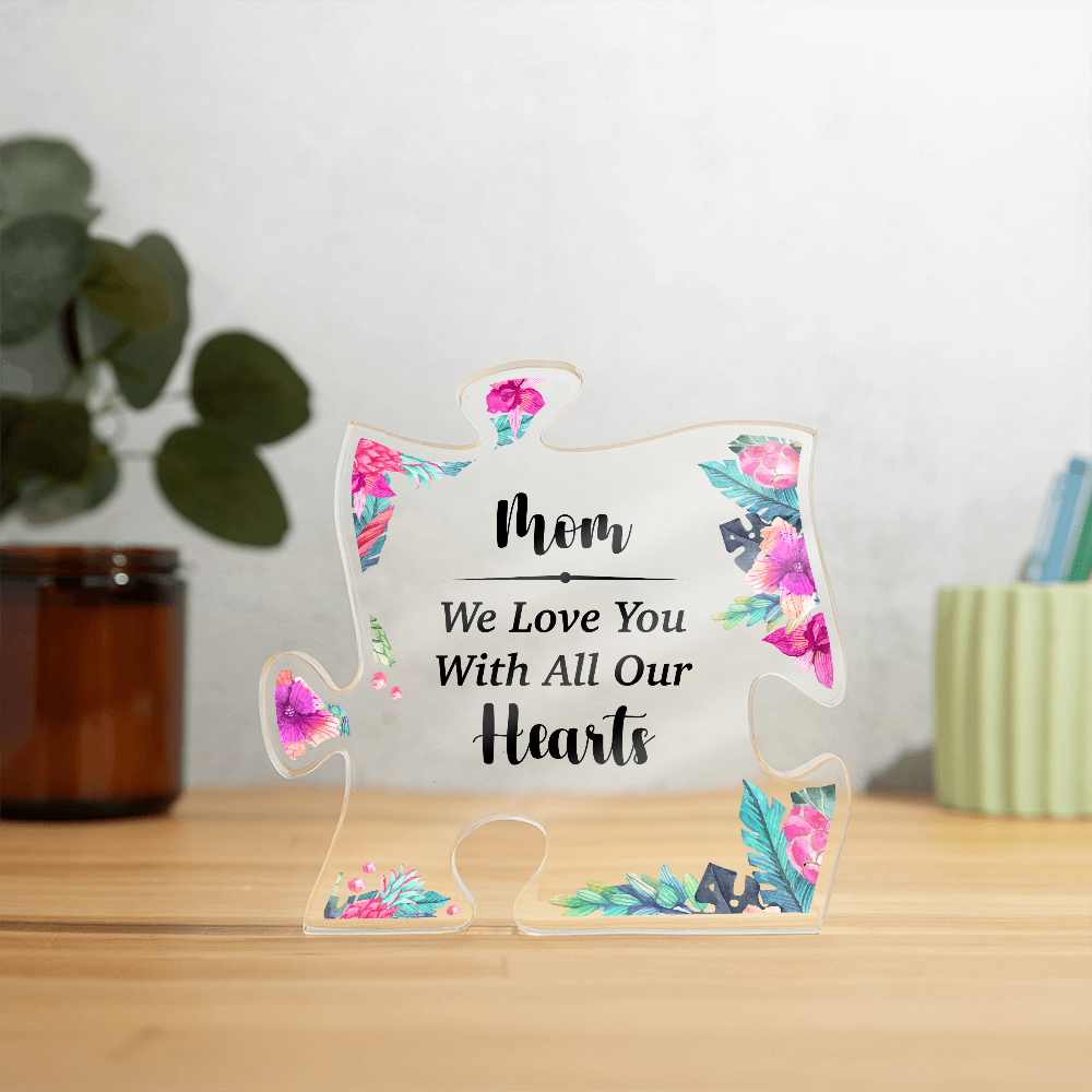Acrylic Puzzle Plaque to my MOM, Mother's Day Gift Idea