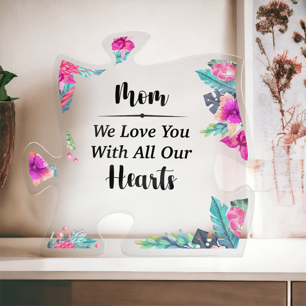 Acrylic Puzzle Plaque to my MOM, Mother's Day Gift Idea