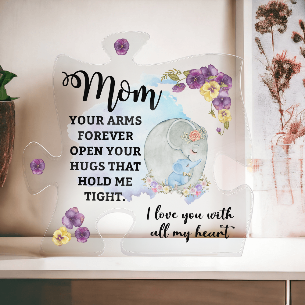 To my Mom, Customised Acrylic Plaque - Gift Junction 