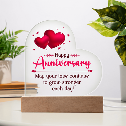 Best Anniversary Gift To Wife/Husband, Heart Plaque - Gift Junction 