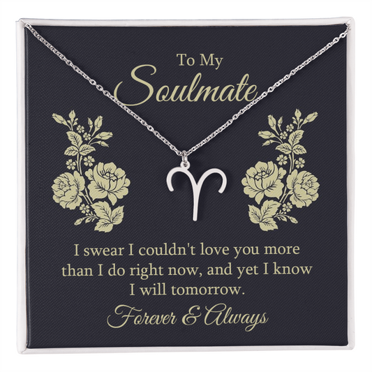 To my Wife, Personalised on Valentine's Day, Birthday, Anniversary zodica sign gift - Gift Junction 