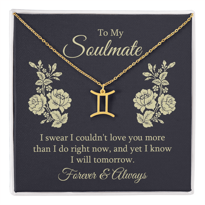 To my Wife, Personalised on Valentine's Day, Birthday, Anniversary zodica sign gift - Gift Junction 