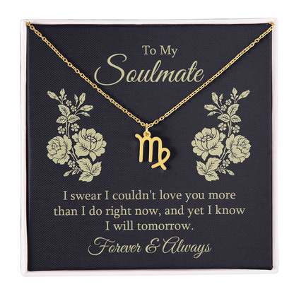 To my Wife, Personalised on Valentine's Day, Birthday, Anniversary zodica sign gift - Gift Junction 