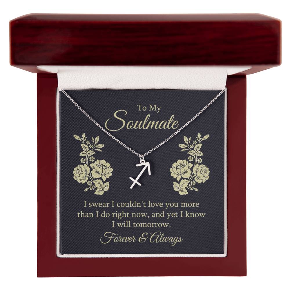 To my Wife, Personalised on Valentine's Day, Birthday, Anniversary zodica sign gift - Gift Junction 