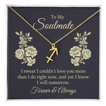 To my Wife, Personalised on Valentine's Day, Birthday, Anniversary zodica sign gift - Gift Junction 