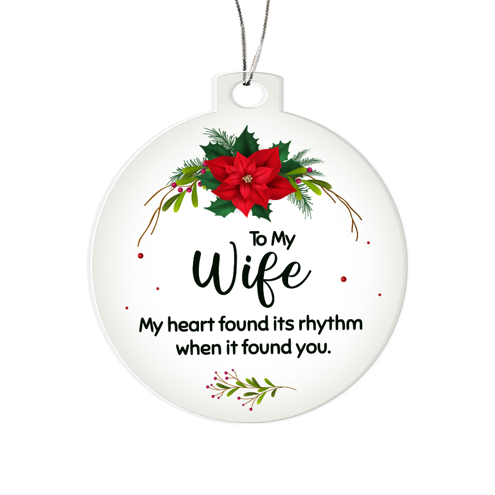 Decorative Acrylic Plaque, To my wife - Gift Junction 