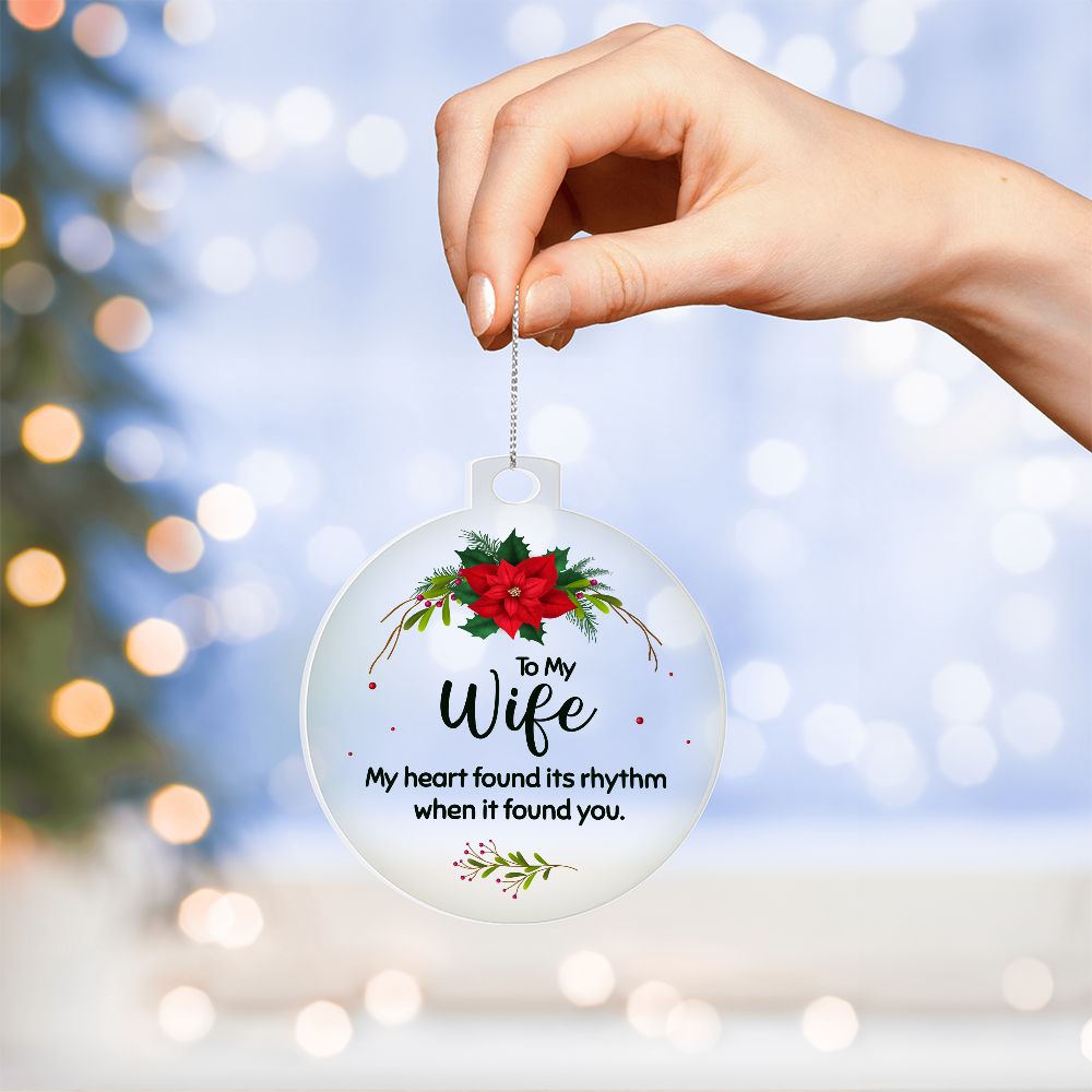 Decorative Acrylic Plaque, To my wife - Gift Junction 