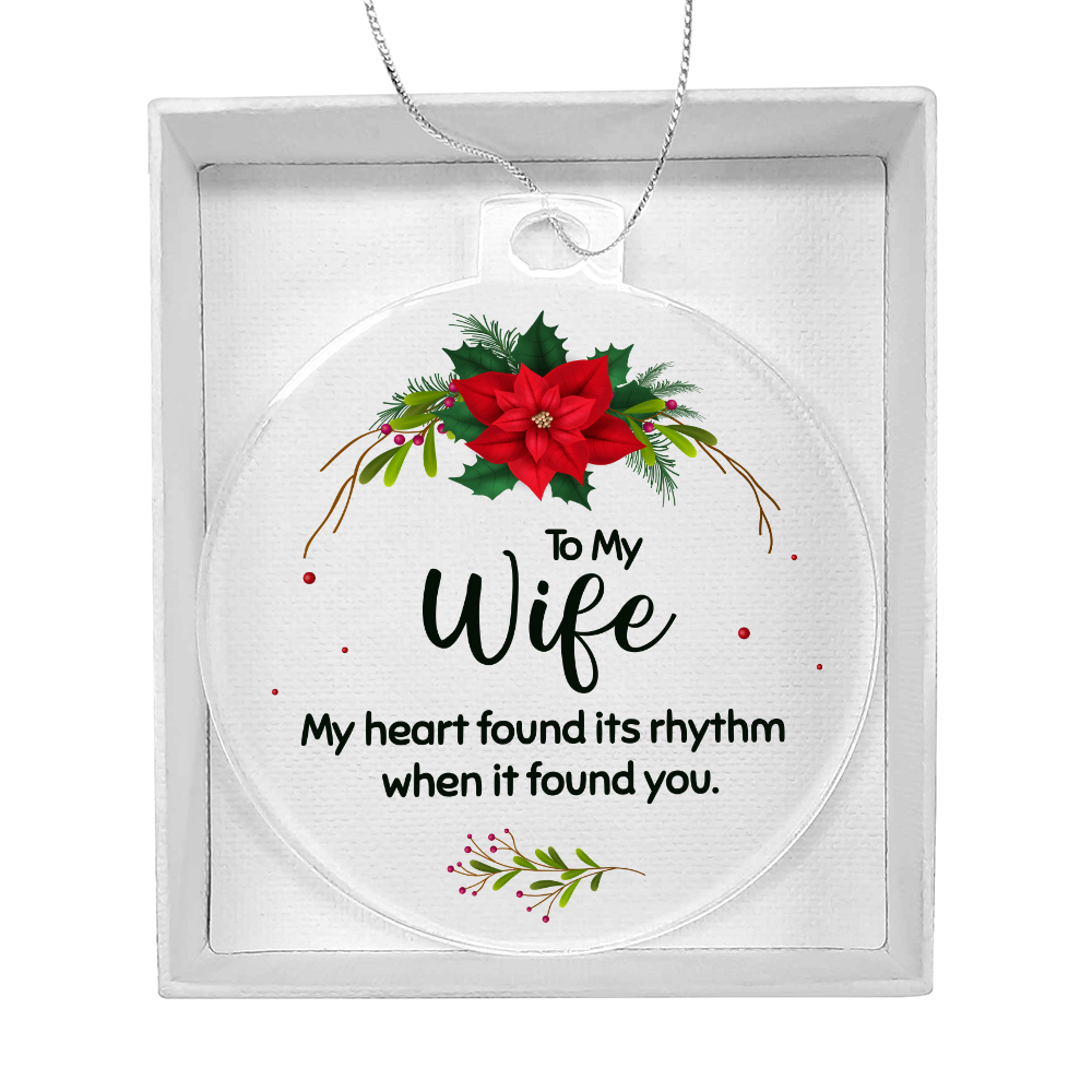 Decorative Acrylic Plaque, To my wife - Gift Junction 