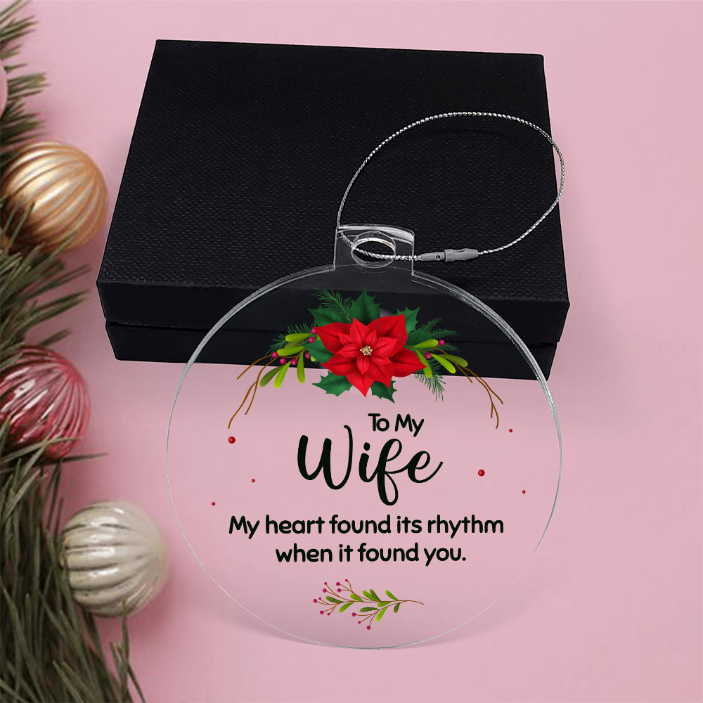 Decorative Acrylic Plaque, To my wife - Gift Junction 