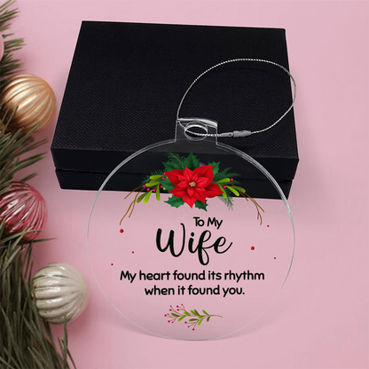 Decorative Acrylic Plaque, To my wife - Gift Junction 