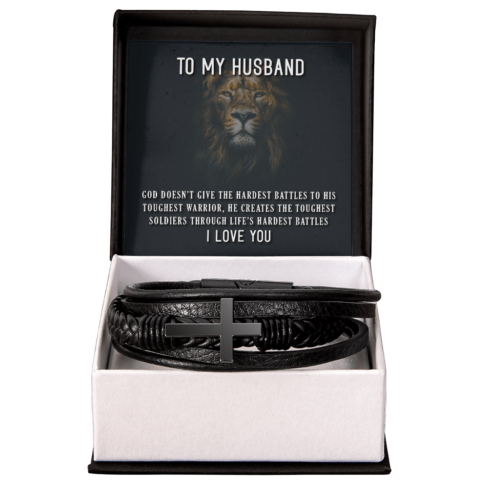 To my Husband, special Bracelet with Message card - Gift Junction 