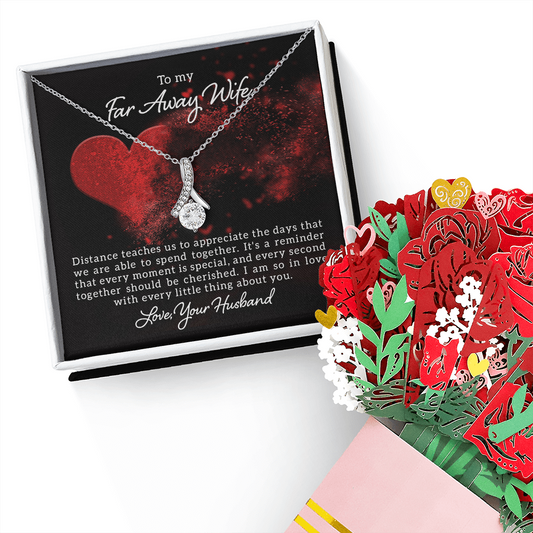 Unique romantic gift for Far Away wife - Gift Junction 