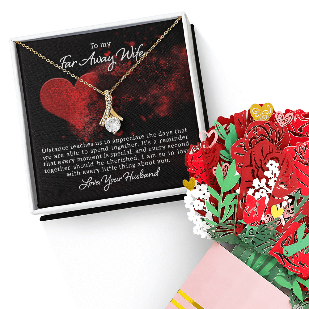 Unique romantic gift for Far Away wife - Gift Junction 