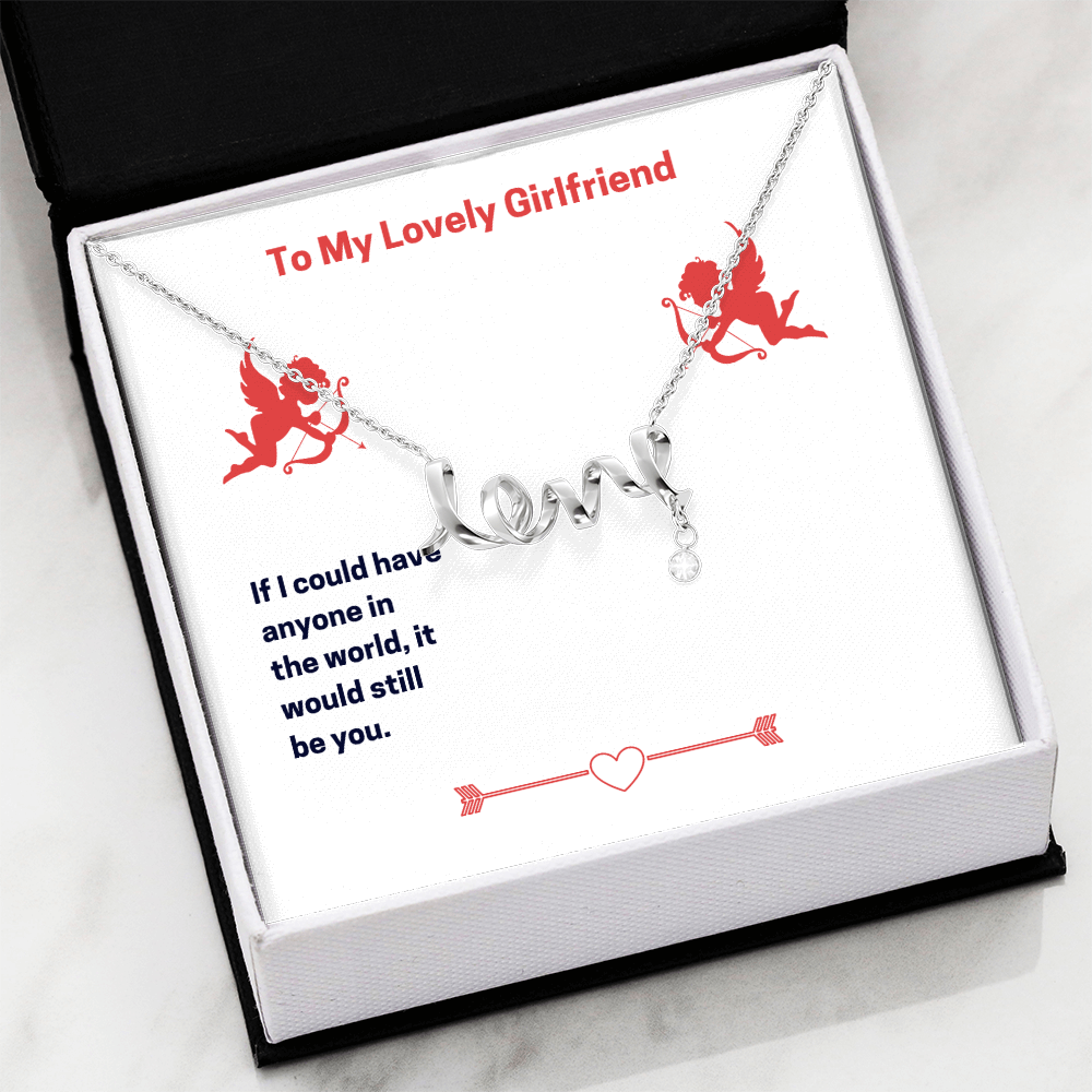 Specialised Necklace gift To my Lovely Girlfriend - Gift Junction 