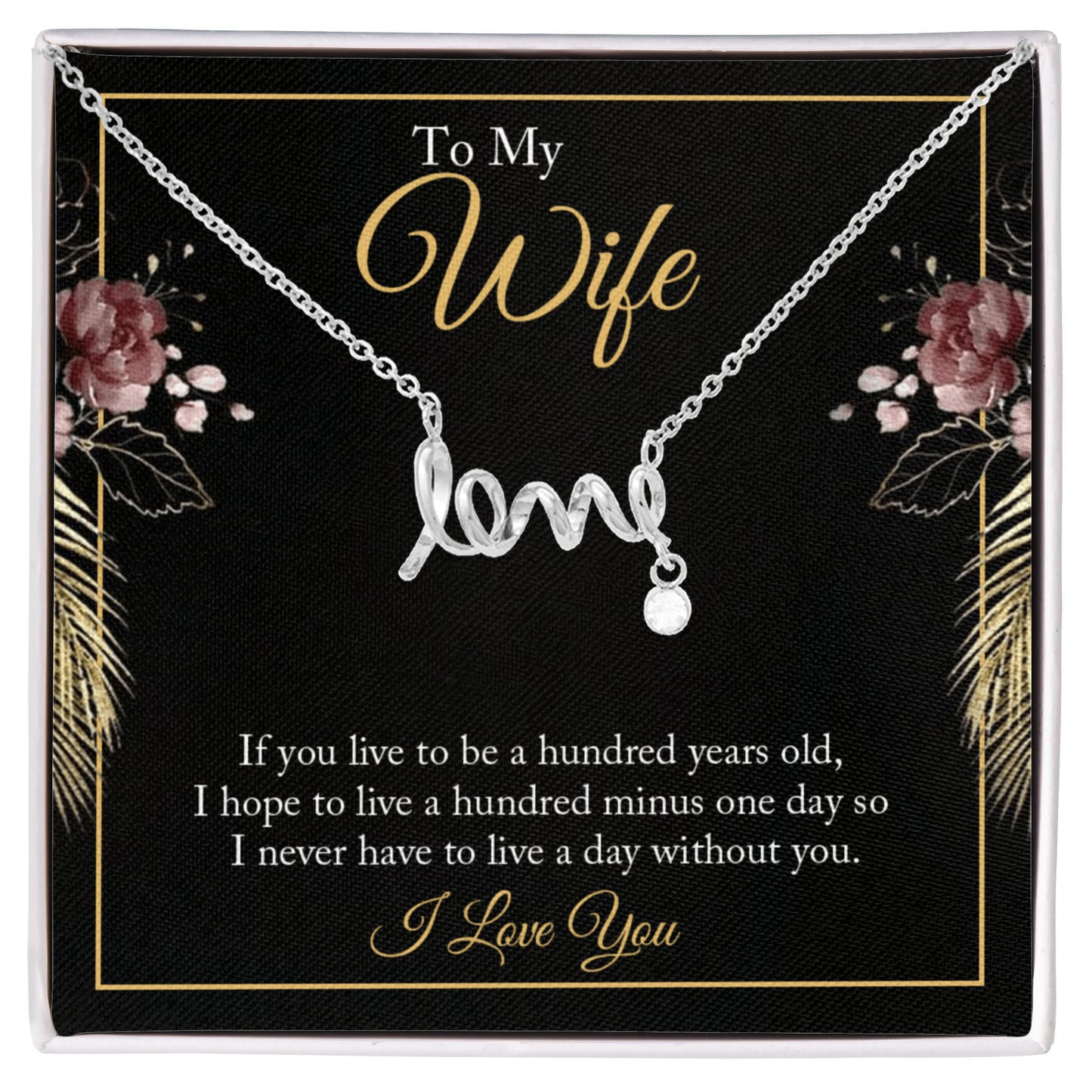 Gift of Love Sign to my Wife/Soulmate - Gift Junction 