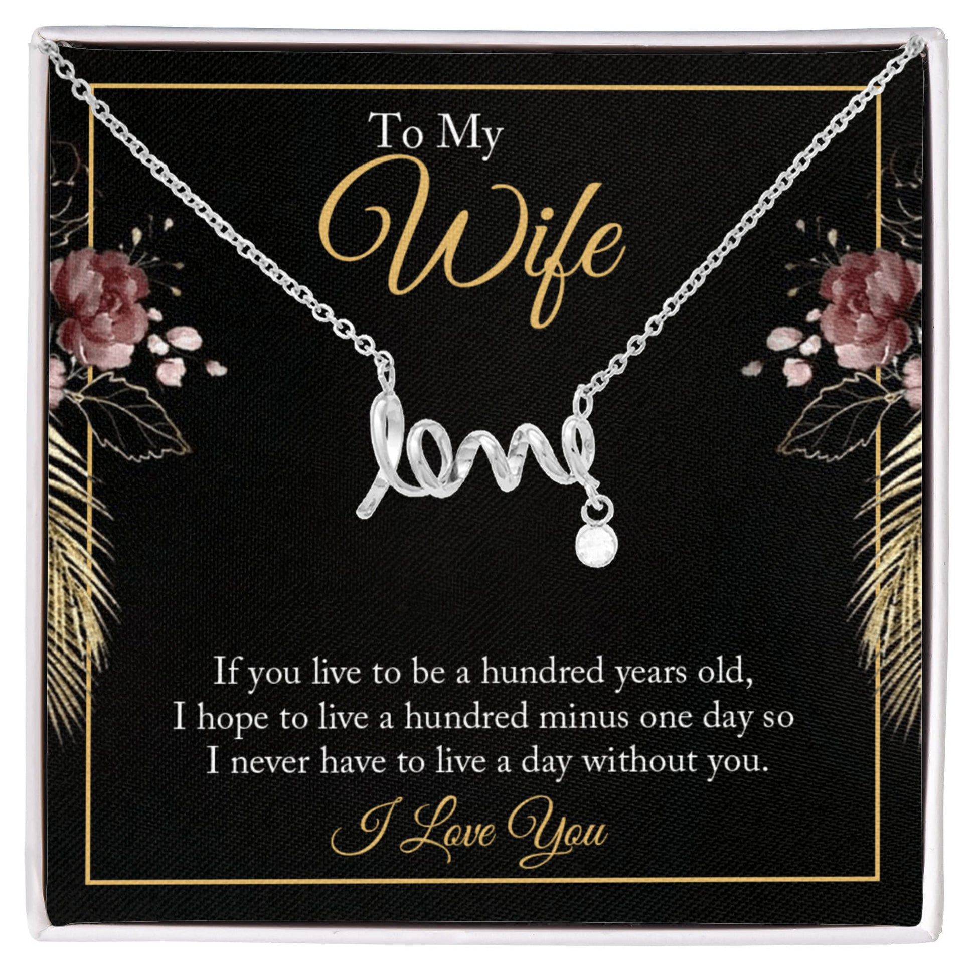 Gift of Love Sign to my Wife/Soulmate - Gift Junction 