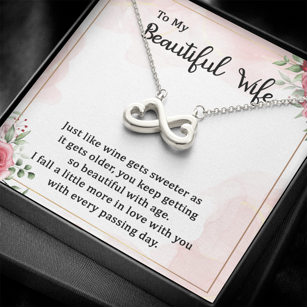 Endless Love Necklace,  To My Wife - Gift Junction 