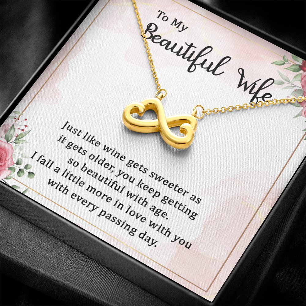 Endless Love Necklace,  To My Wife - Gift Junction 
