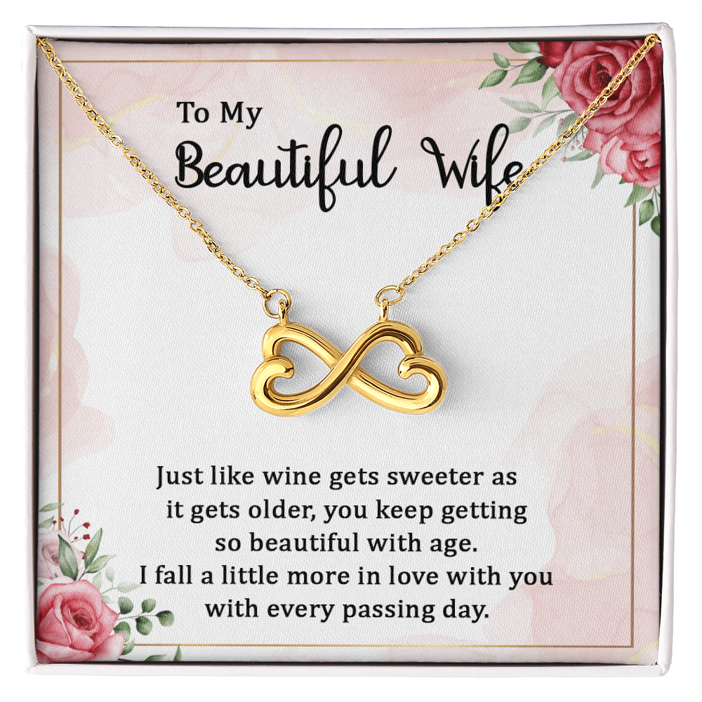 Endless Love Necklace,  To My Wife - Gift Junction 
