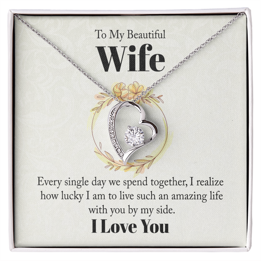 To my Wife, Personalised Gift, Gift for Her, Birthday, Anniversary - Gift Junction 