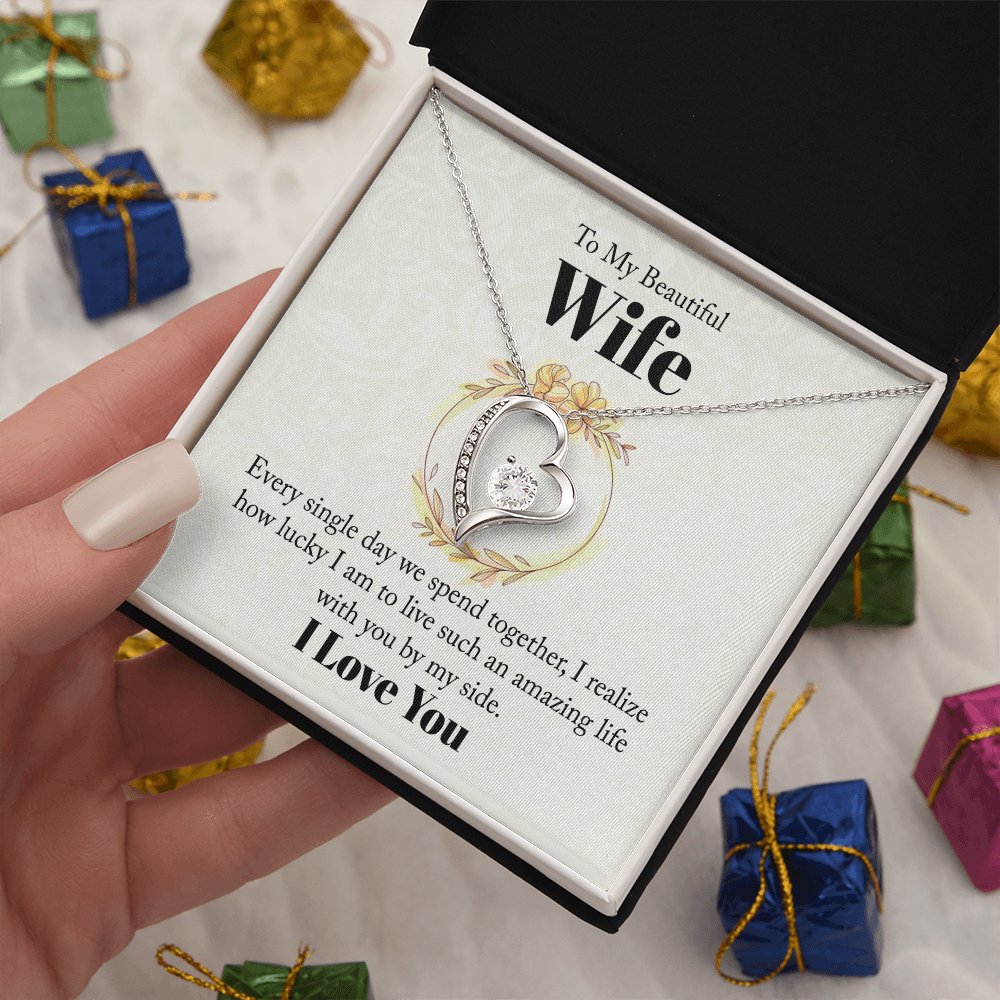 To my Wife, Personalised Gift, Gift for Her, Birthday, Anniversary - Gift Junction 