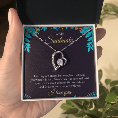 Perfect Gift for Wife, a necklace, pendant, or message-card jewelry - Gift Junction 