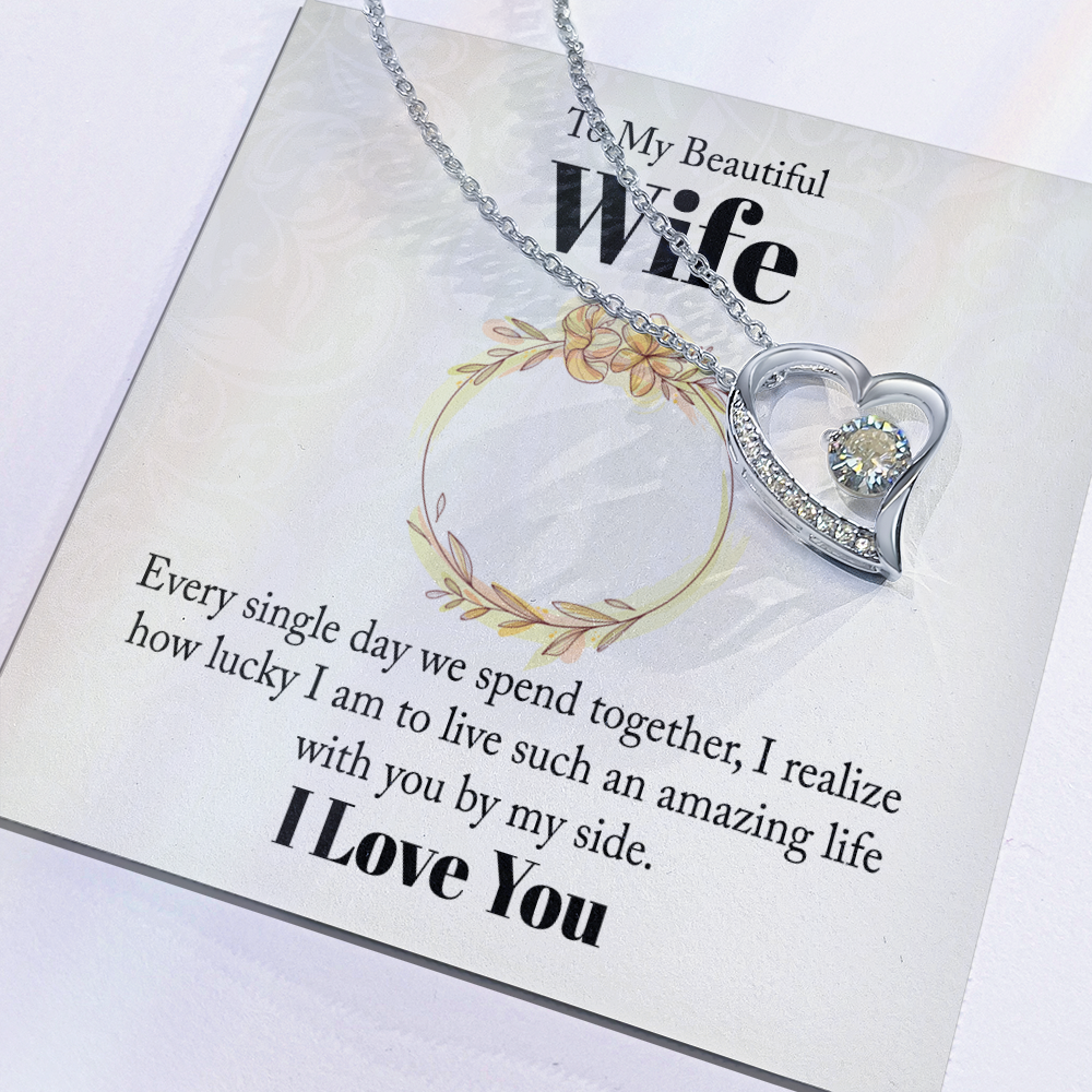 To my Wife, Personalised Gift, Gift for Her, Birthday, Anniversary - Gift Junction 