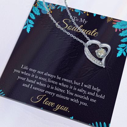 Perfect Gift for Wife, a necklace, pendant, or message-card jewelry - Gift Junction 