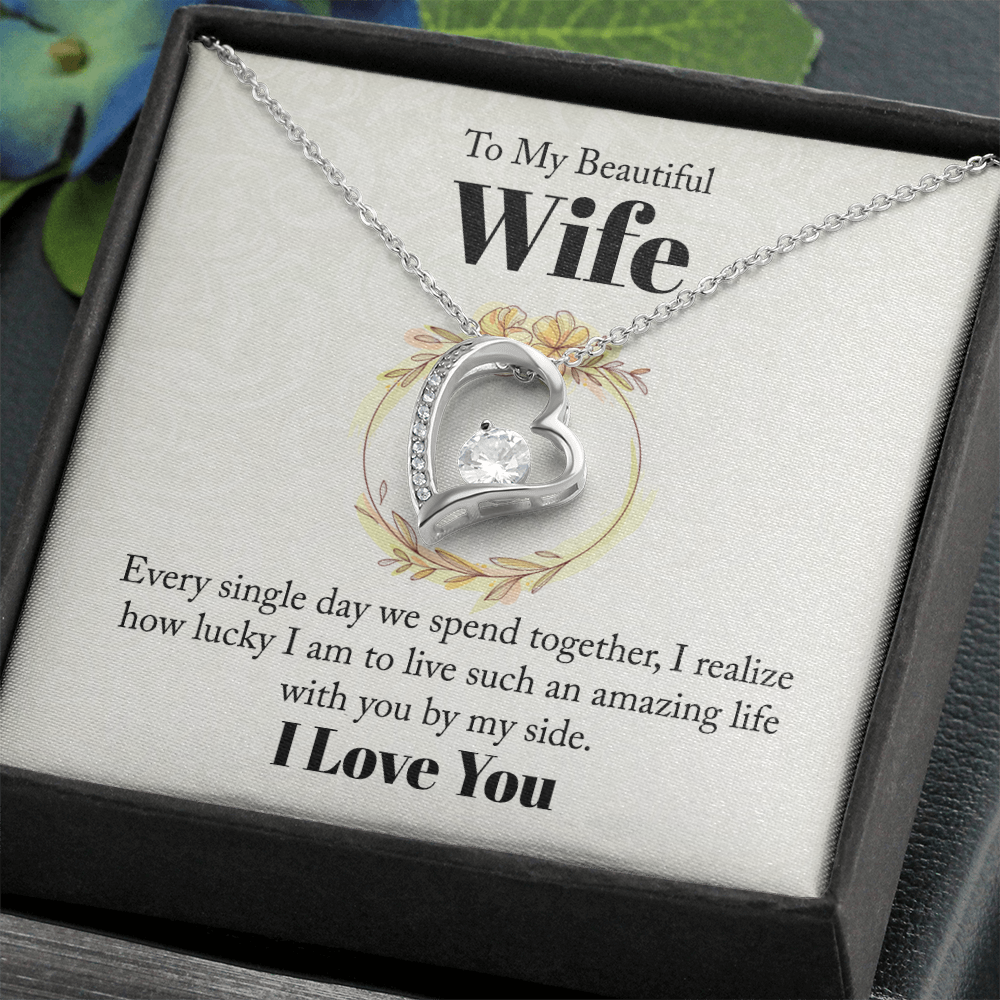 To my Wife, Personalised Gift, Gift for Her, Birthday, Anniversary - Gift Junction 