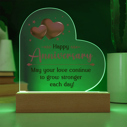 Best Anniversary Gift To Wife/Husband, Heart Plaque - Gift Junction 
