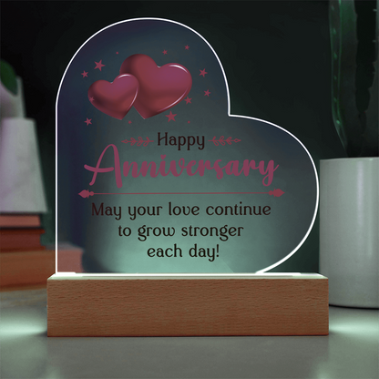 Best Anniversary Gift To Wife/Husband, Heart Plaque - Gift Junction 