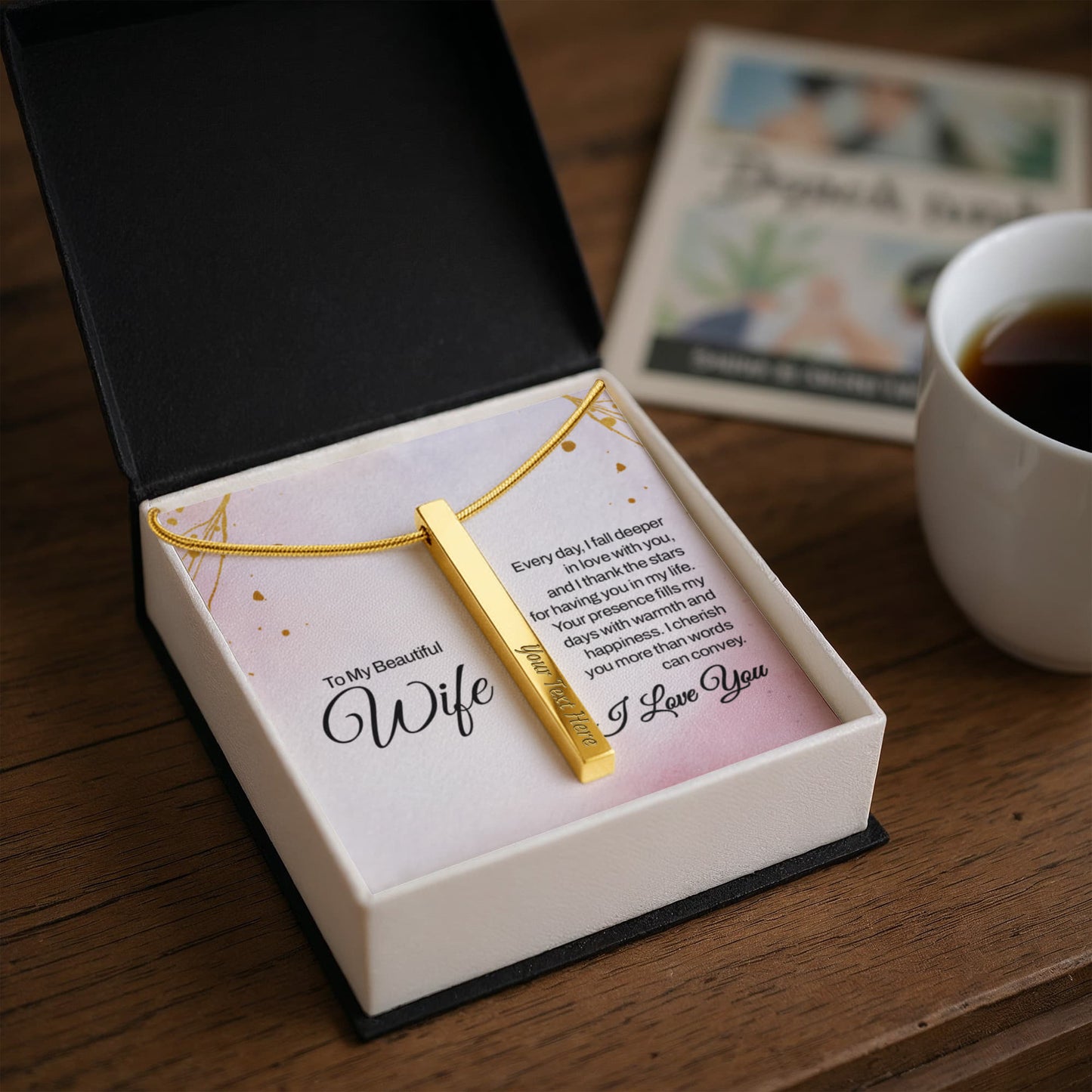 To my Wife, Romantic Keepsake for Valentine - Gift Junction 