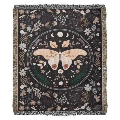 Bohemian Butterfly - Woven Blanket - Gift Junction 
