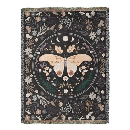 Bohemian Butterfly - Woven Blanket - Gift Junction 